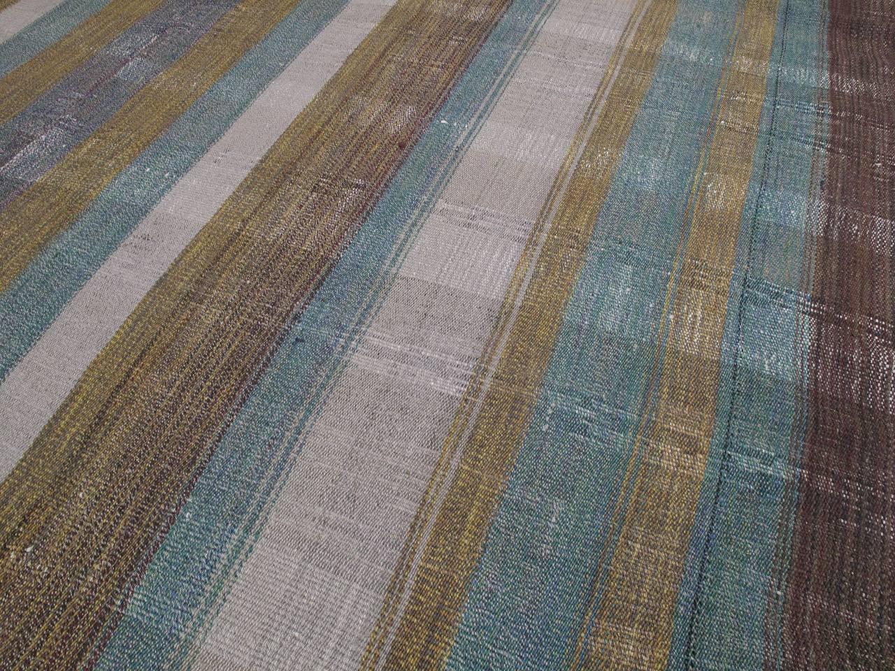 Hand-Woven Large Pala Kilim