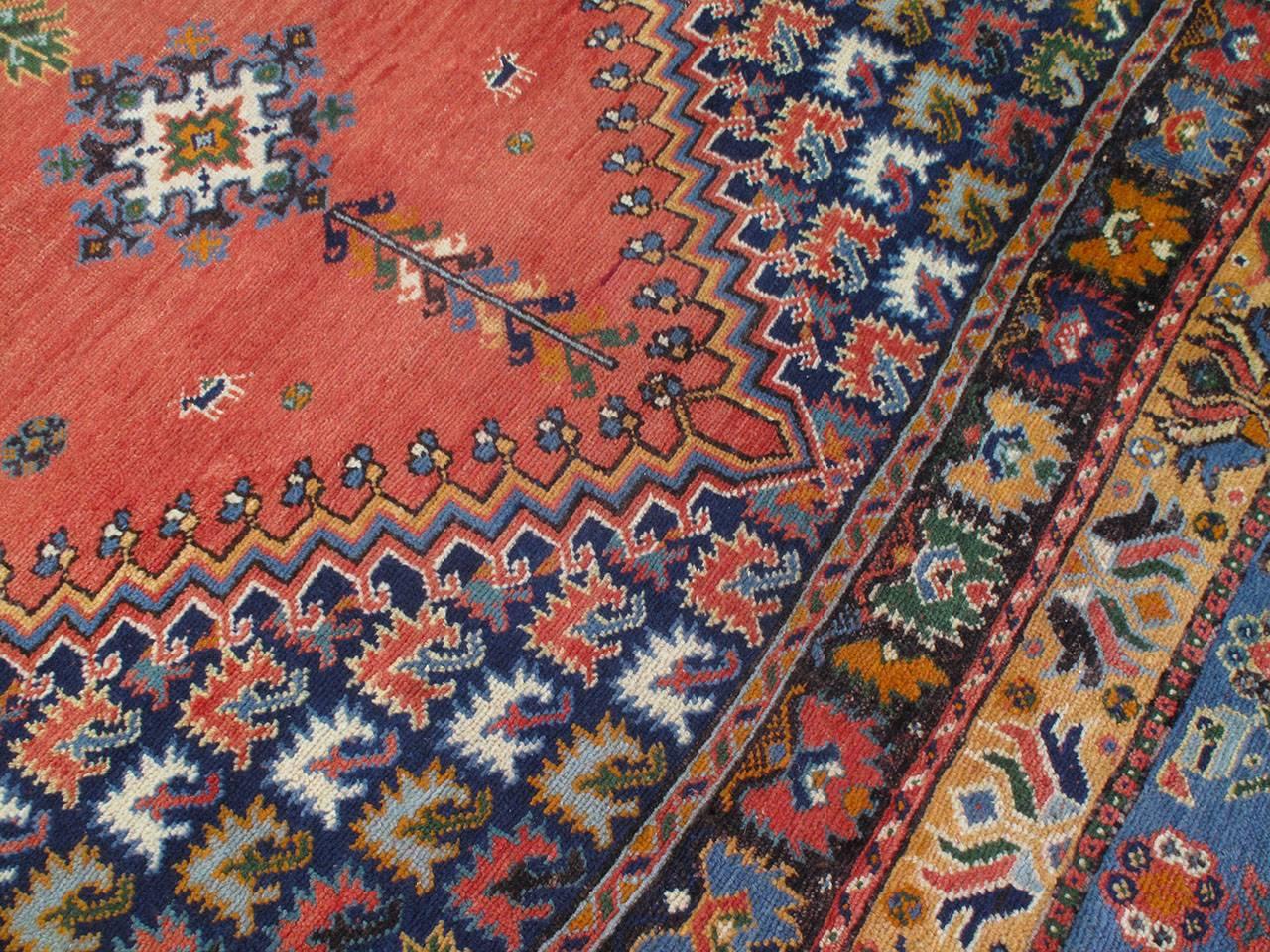 Antique Rabat Carpet In Good Condition In New York, NY