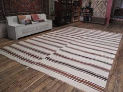 Large Banded Kilim