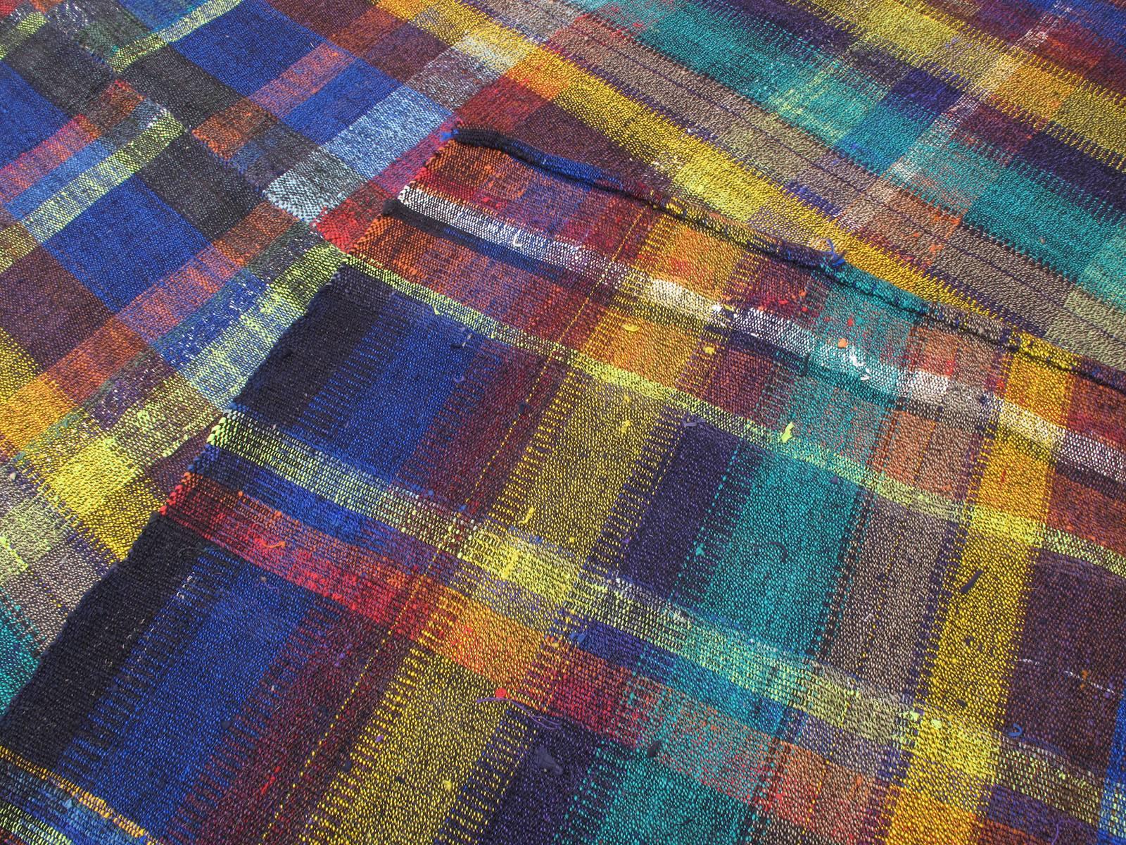 Pala Kilim in Electric Colors 1