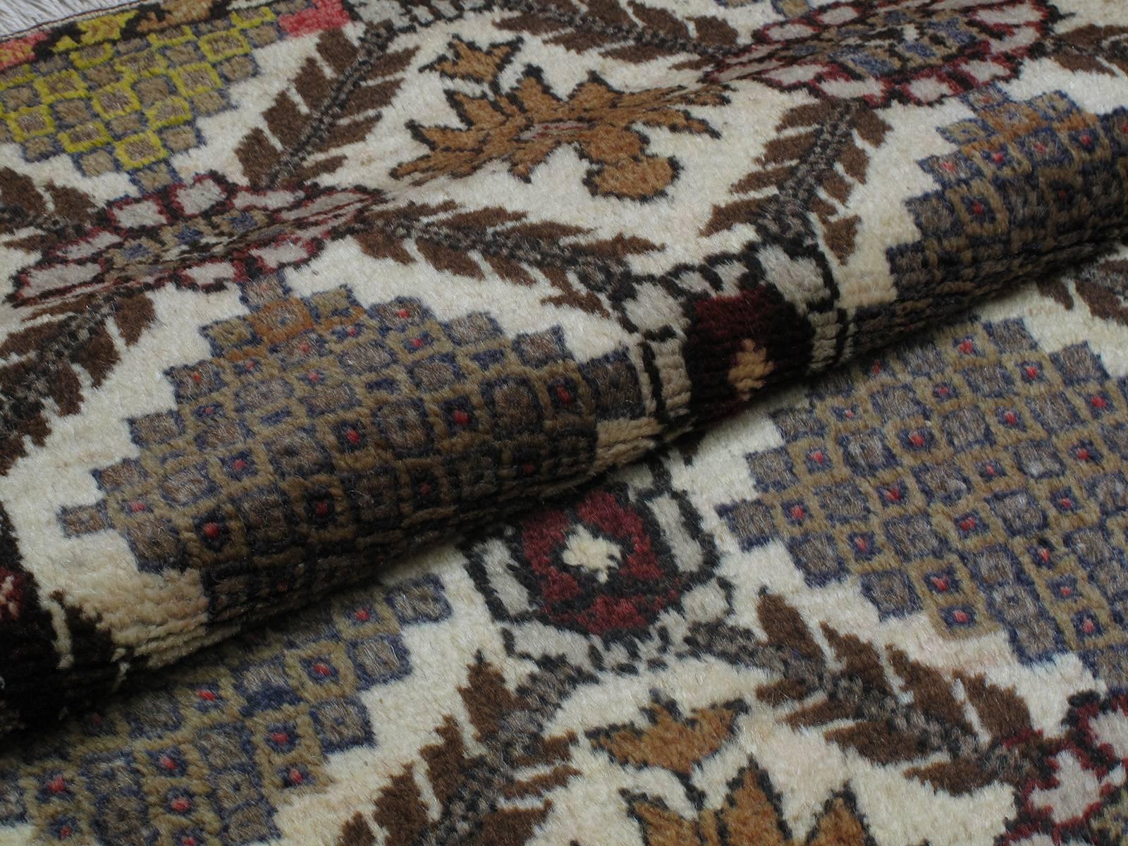 Tribal Small Turkish 'Cushion Cover' Rug