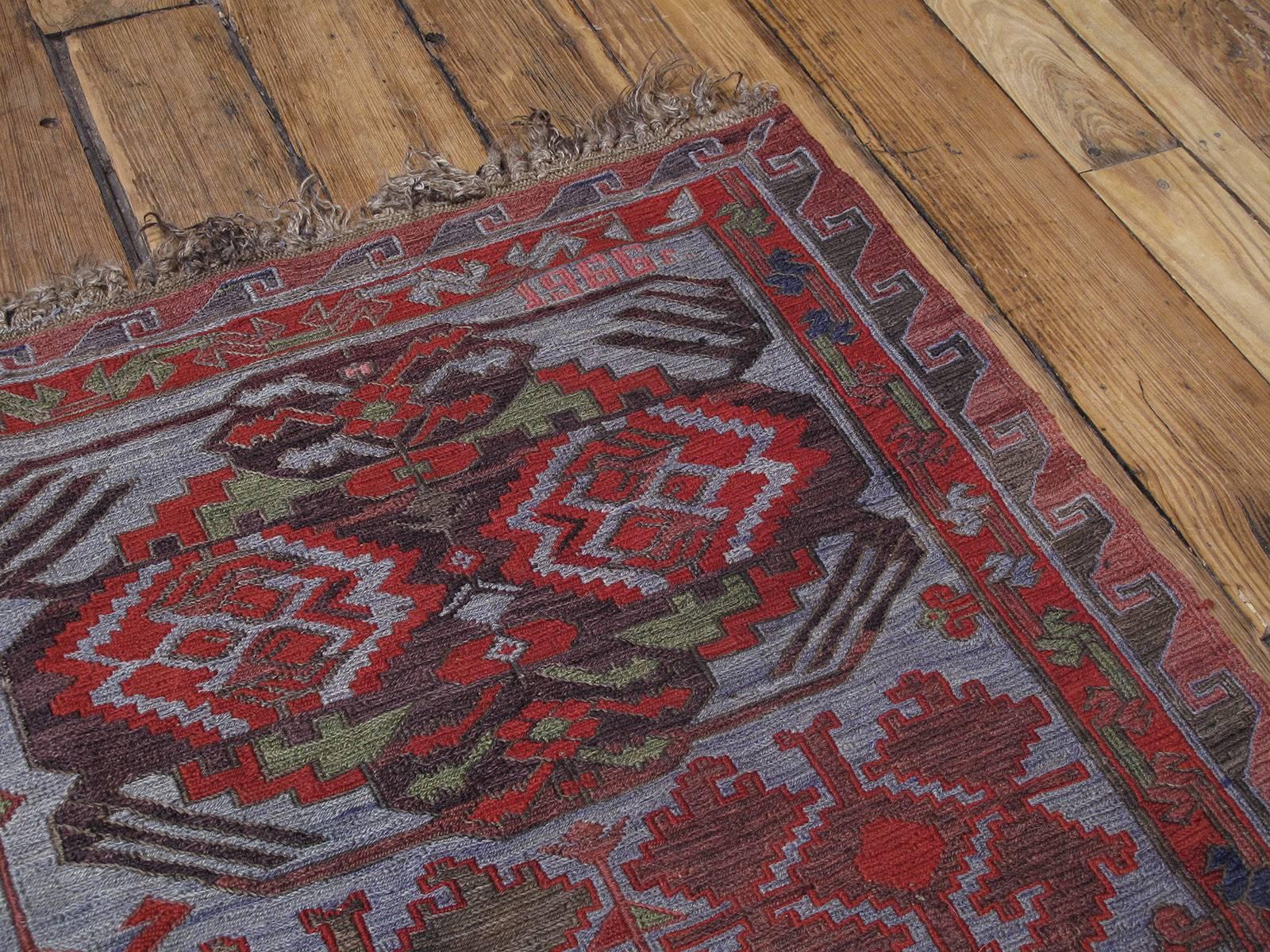 Large Caucasian Sumak Carpet 1