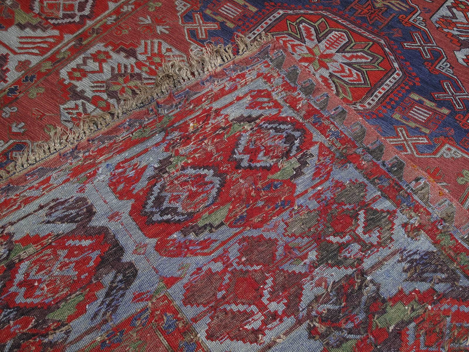 Large Caucasian Sumak Carpet 2