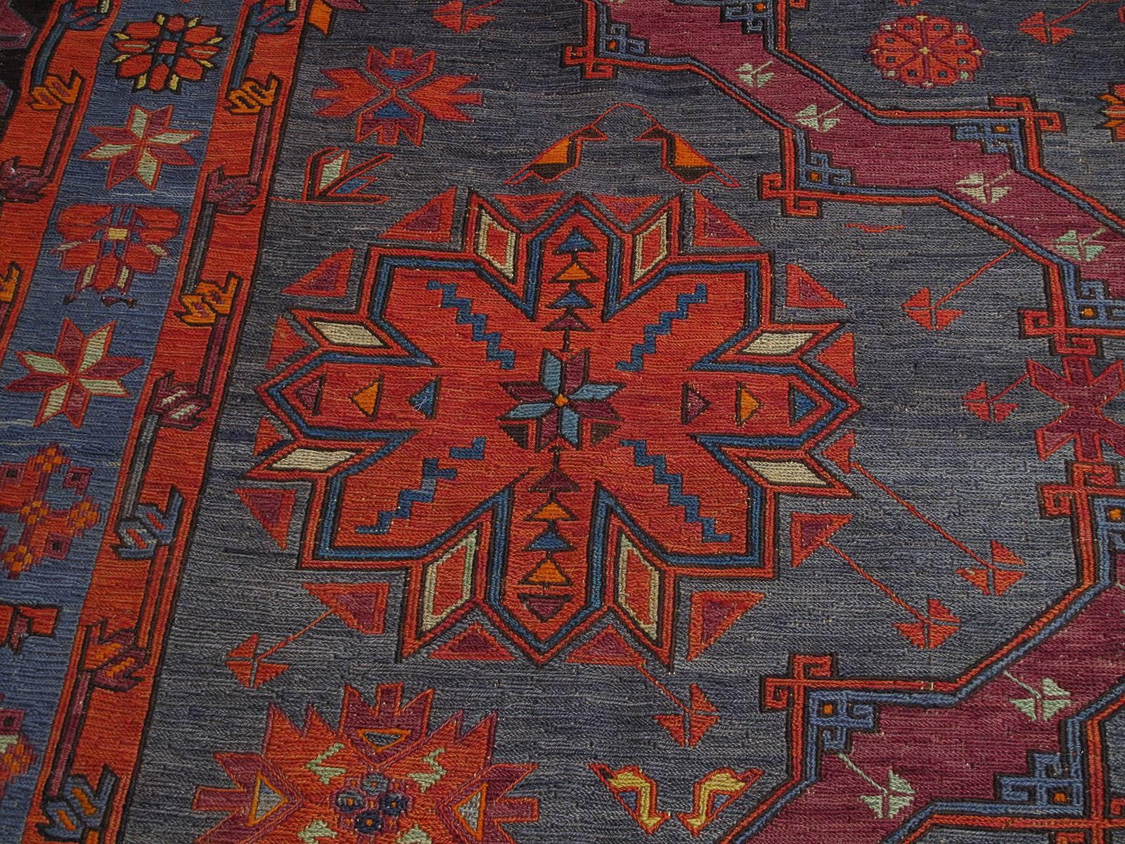 Wool Caucasian Sumak Carpet