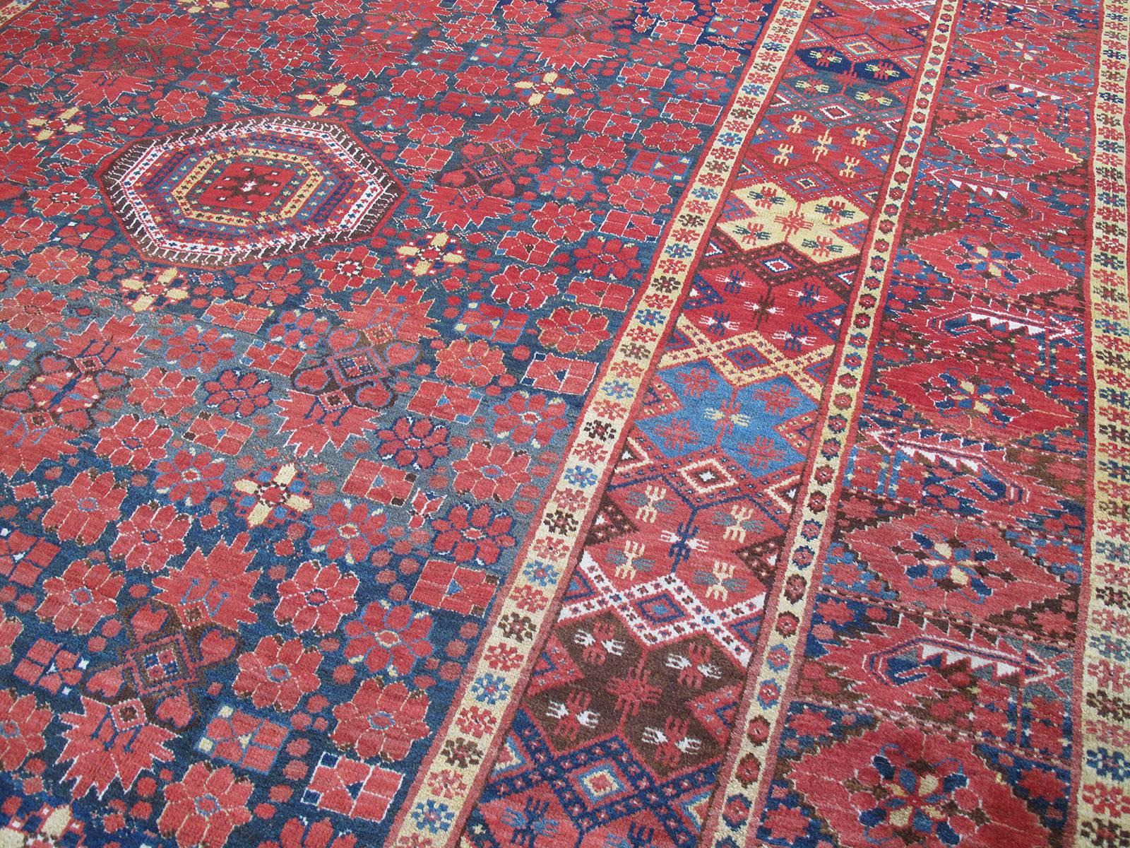 Tribal Fantastic Antique Beshir Carpet