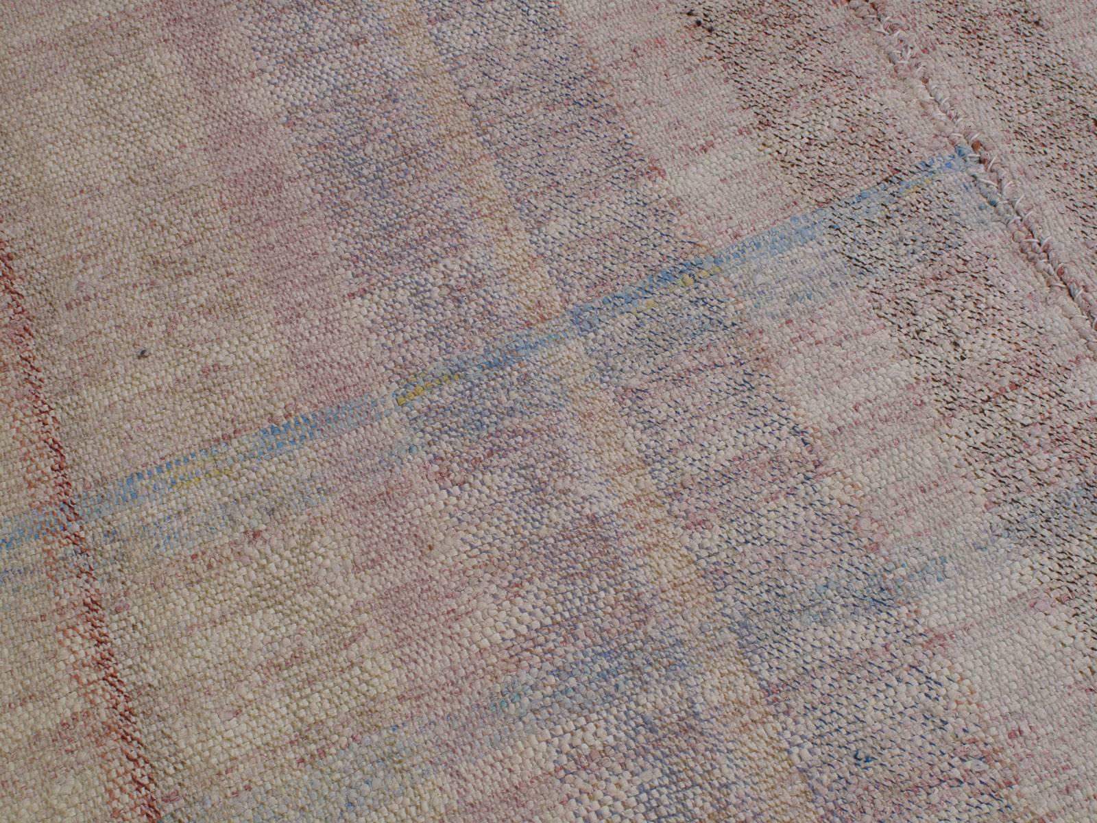 Pala Kilim in Pale Colors In Good Condition In New York, NY