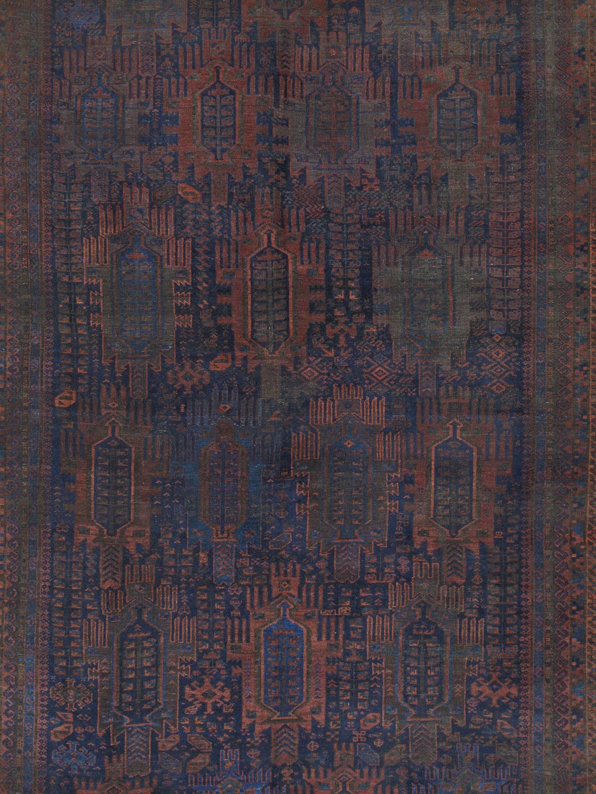 Tribal Antique Baluch Main Carpet