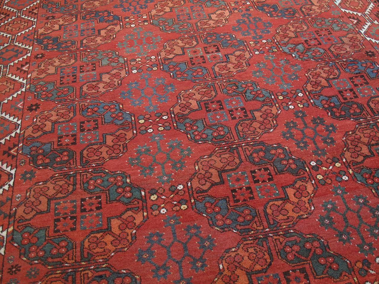 Turkmen Antique Ersari Main Carpet