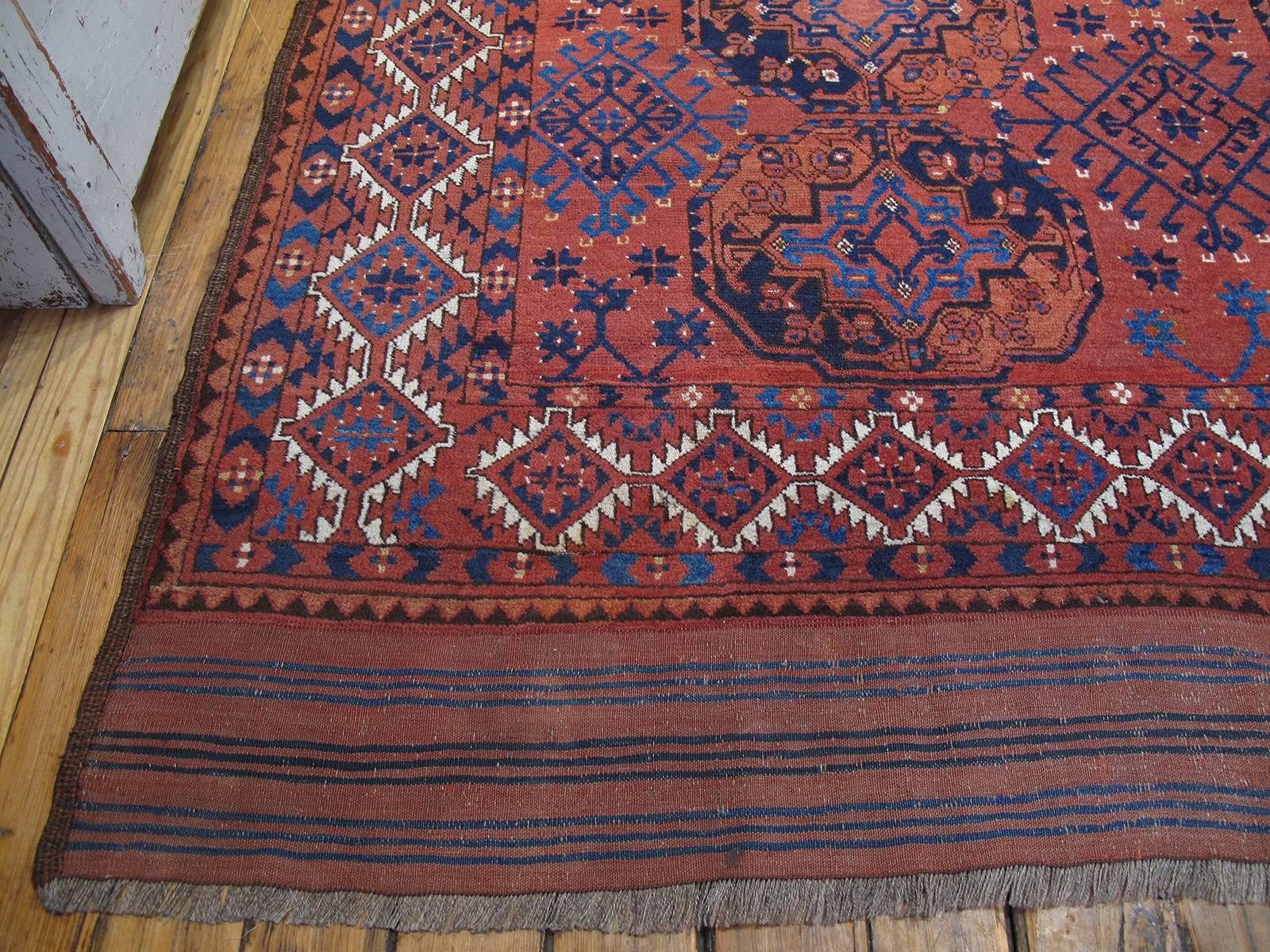 Antique Turkmen Main Carpet 1