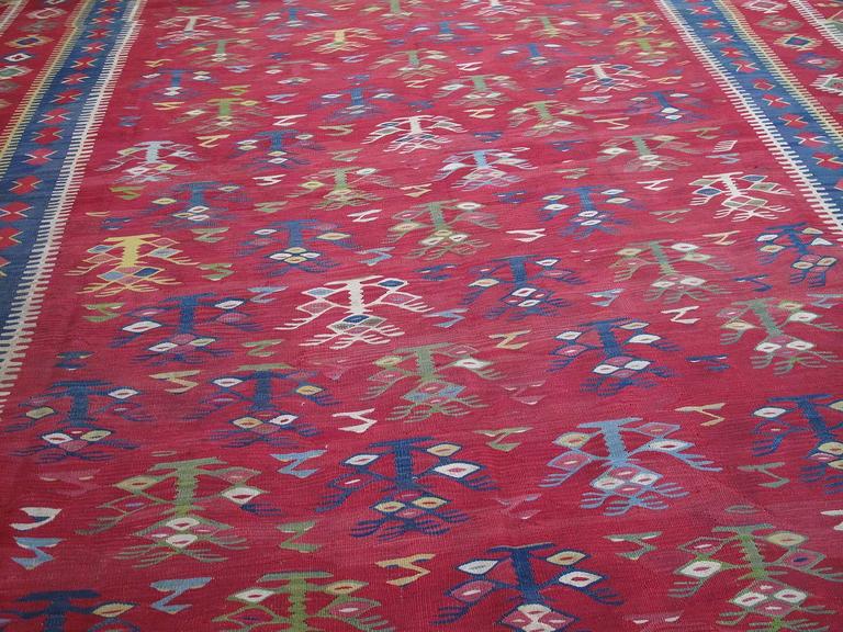 Serbian Rug Antique Sharkoy Kilim Rug For Sale at 1stDibs