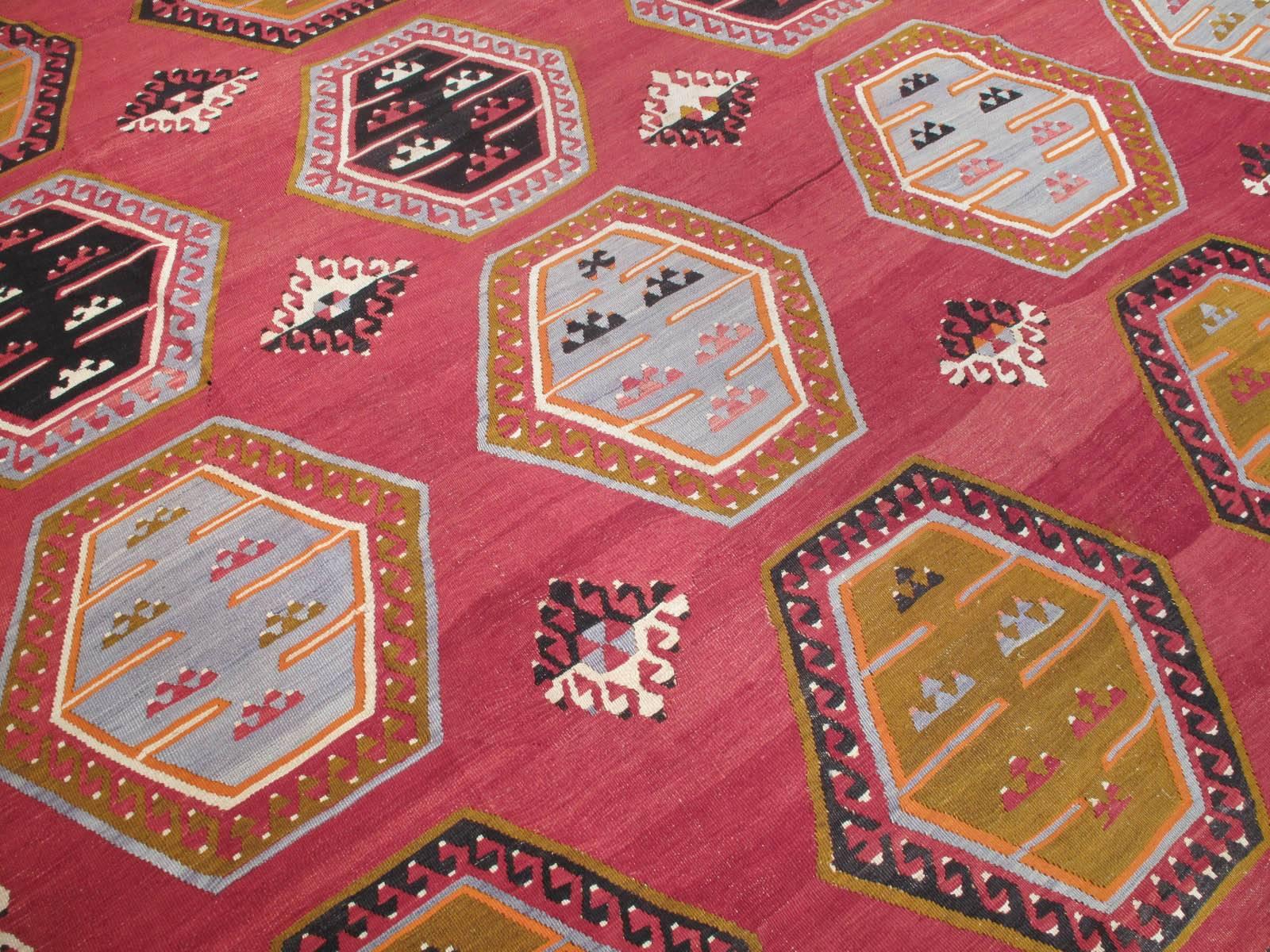 Turkish Sharkisla Kilim Rug