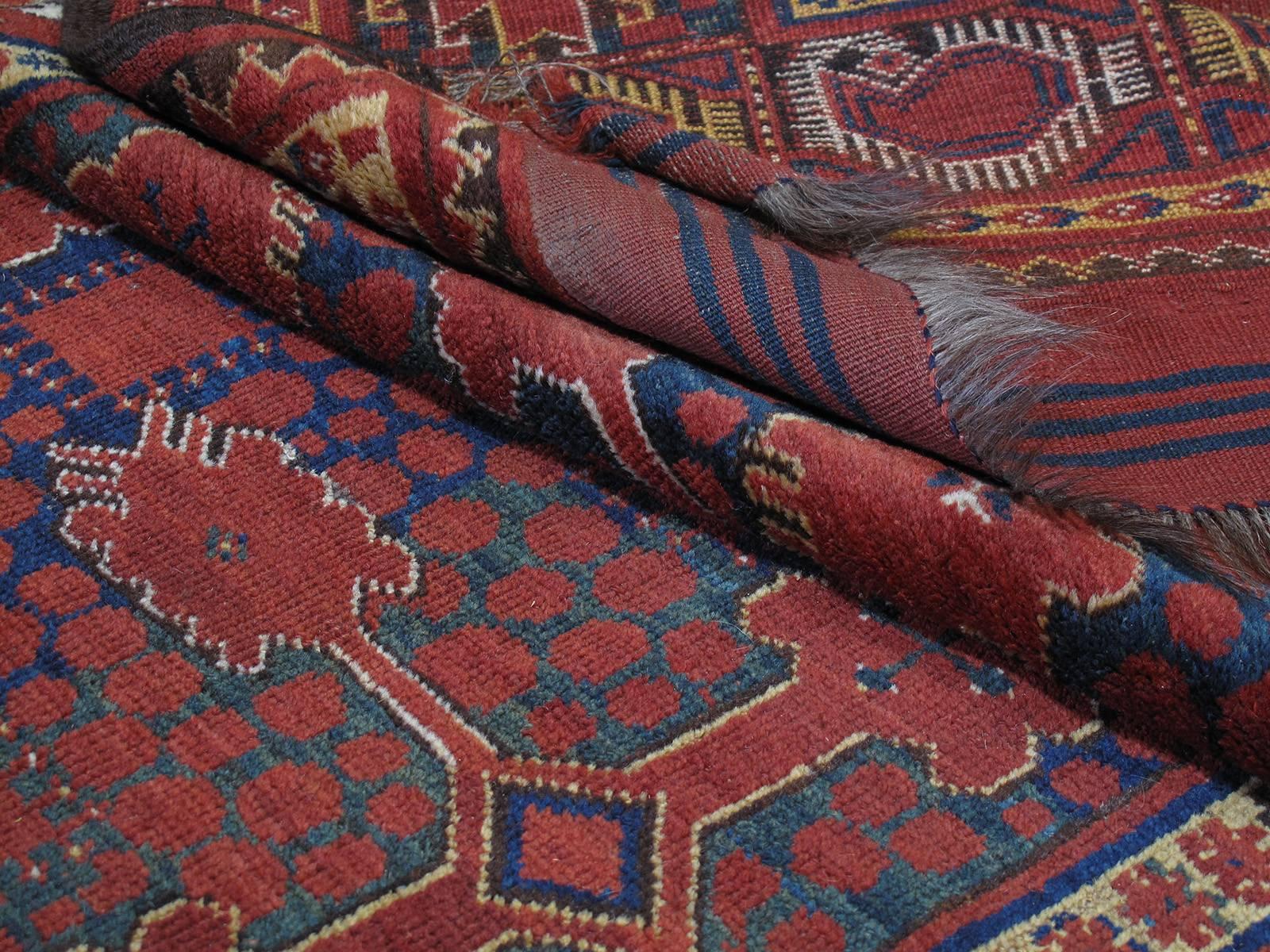 Antique Beshir Turkmen Carpet 1