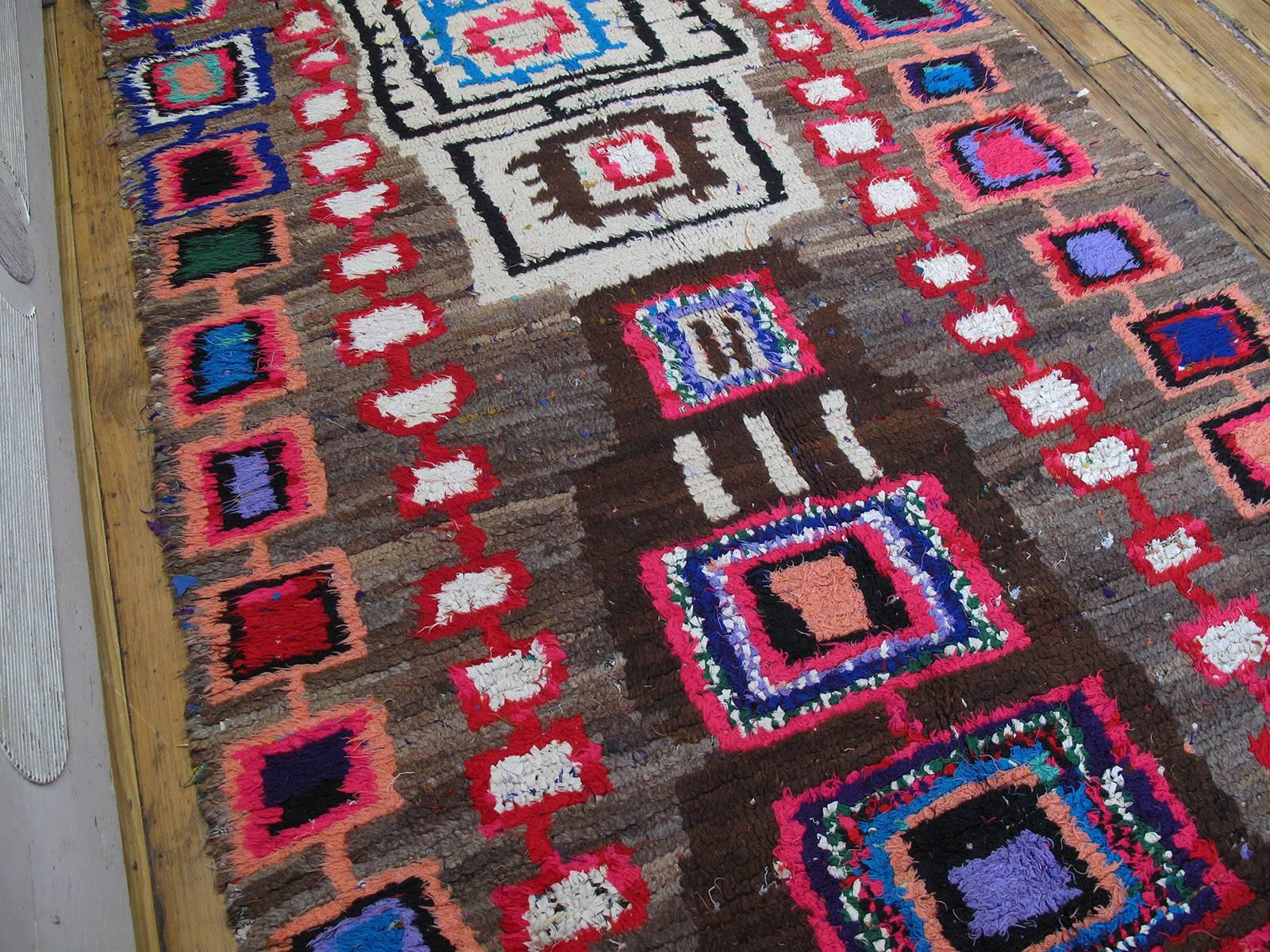 Tribal Fantastic Ourika Berber Moroccan Rug