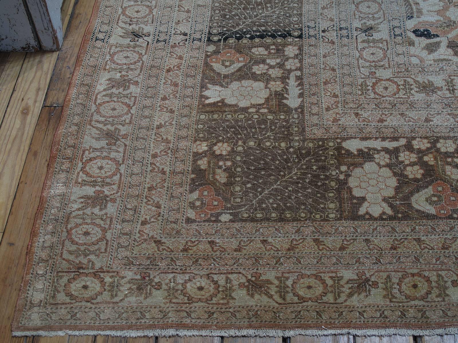 Fantastic Antique Oversize Tabriz Carpet 2