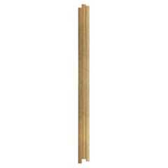 Art Deco Türgriff mit architektonischen Linien 77 cm