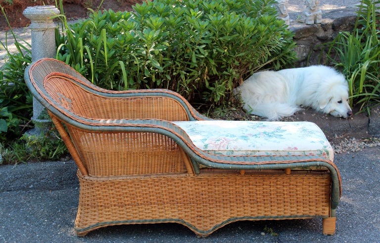 vintage palecek bamboo rattan wicker porch patio room