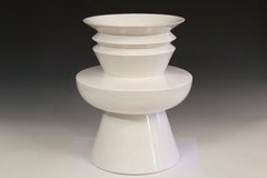 Grand vase vintage italien en céramique de Sergio Asti, édition limitée « Superego », signé