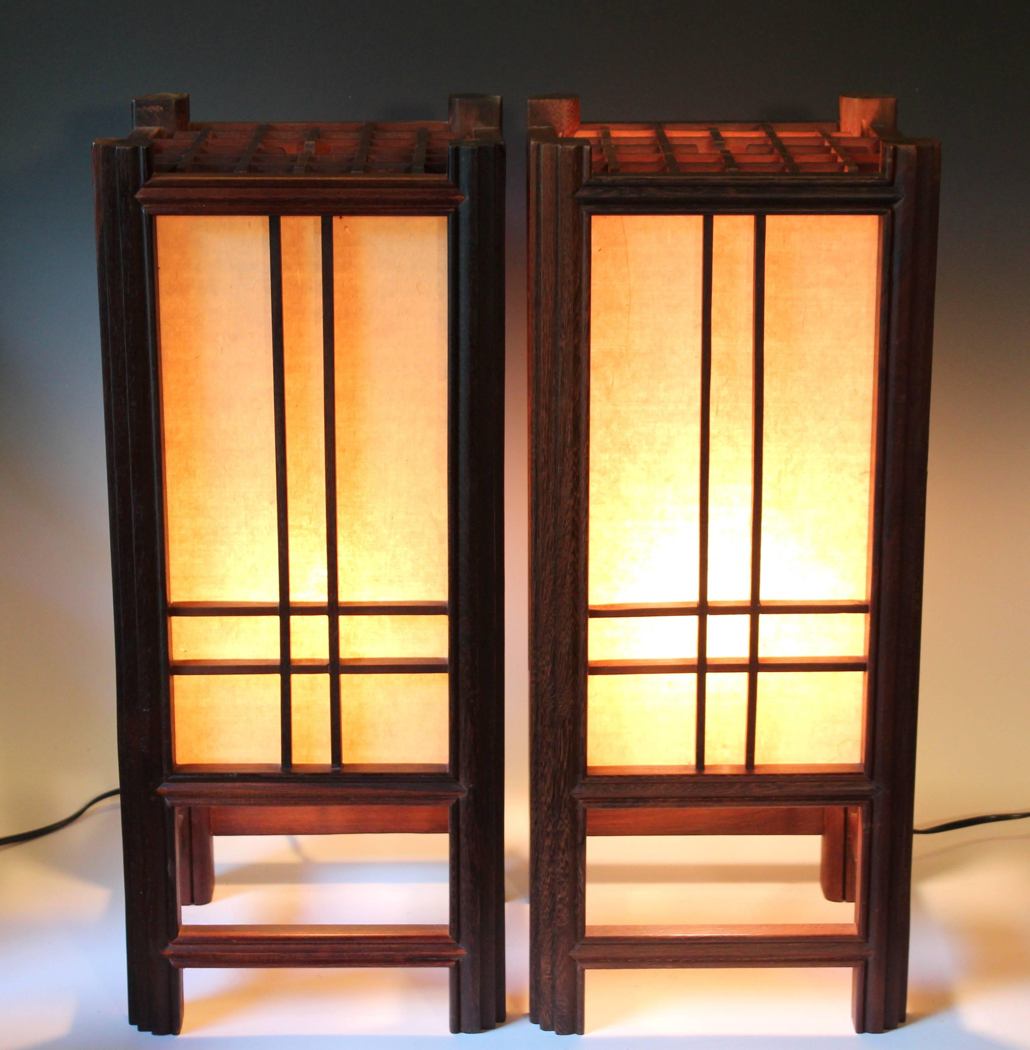 vintage japanese lamps