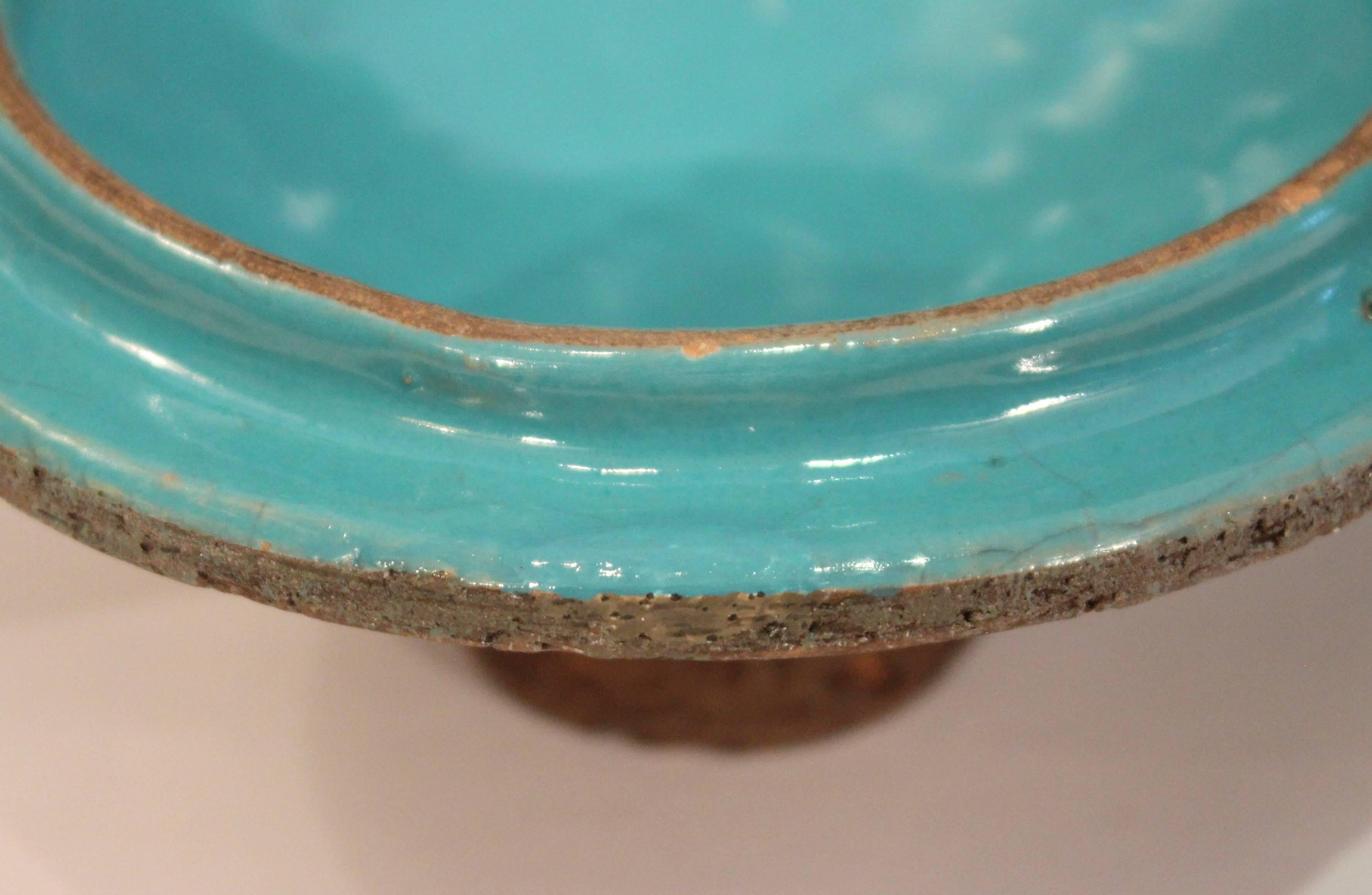 Bitossi Mondrian Vintage Italian Londi Pottery Ceramic Raymor Jar In Excellent Condition In Wilton, CT