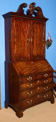 George II Mahogany Bureau Bookcase, Attributed to Giles Grendey, circa 1740