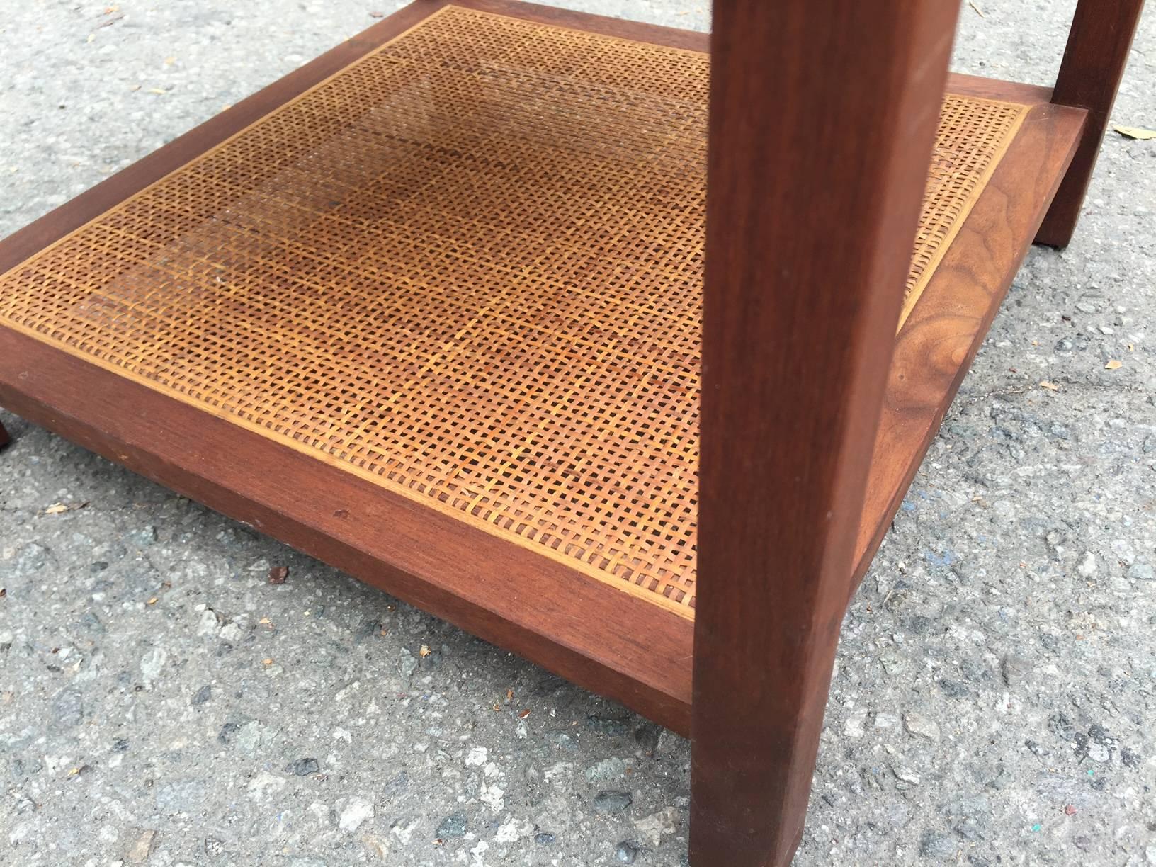 Wood Side Table, American, Mid-20th Century For Sale