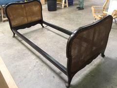 Chinoiserie and Caned Daybed, France, circa 1880