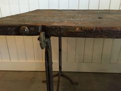 19th Century English Trestle Table