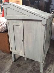 Blue Architects Desk, Italian, 19th Century