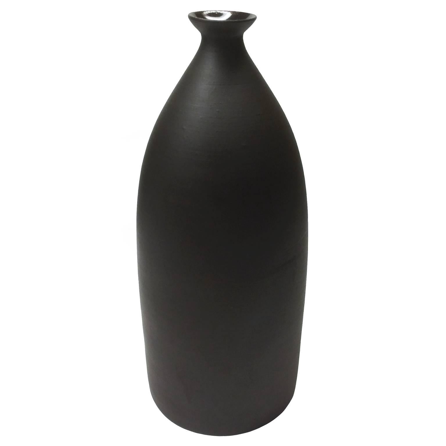 Medium Bottle Form Vase by Sandi Fellman