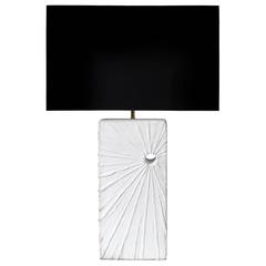 Eclipse Plaster Table Lamp by George Sellers 11
