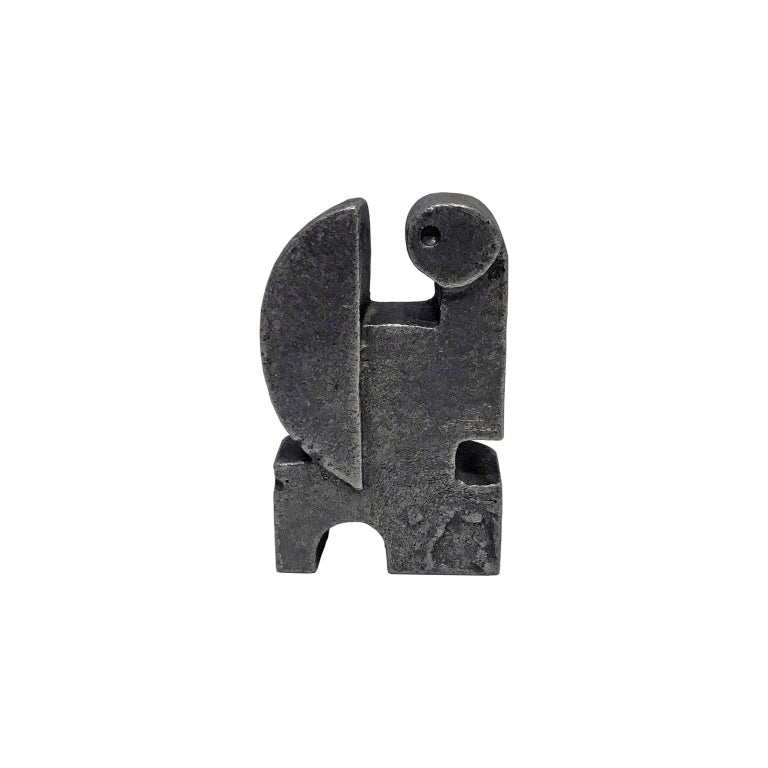 Abstract Aluminum Turtle Sculpture by Willy Ceysens For Sale