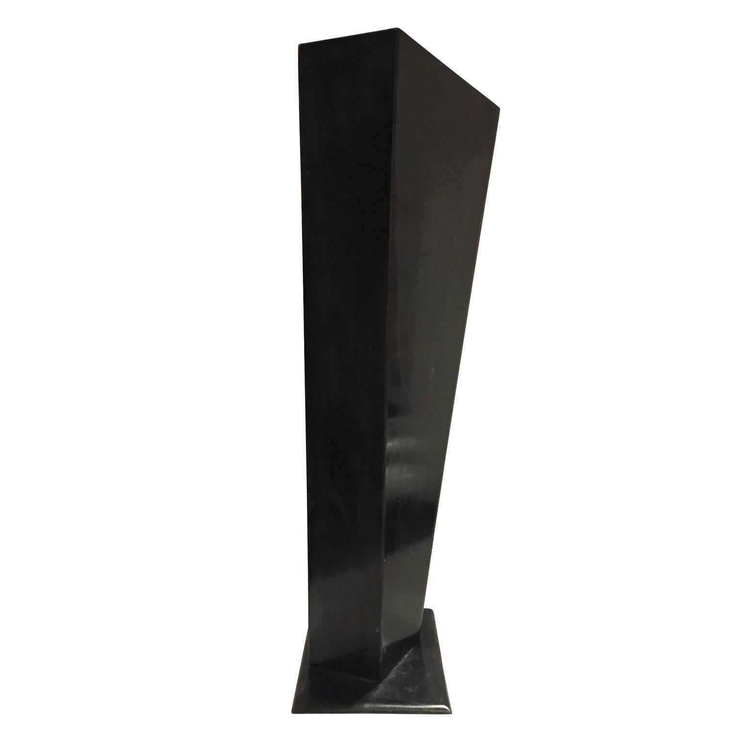 Angular Steel Sculpture In Excellent Condition In New York, NY