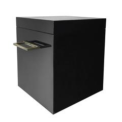 Black Plexiglass Ice Bucket