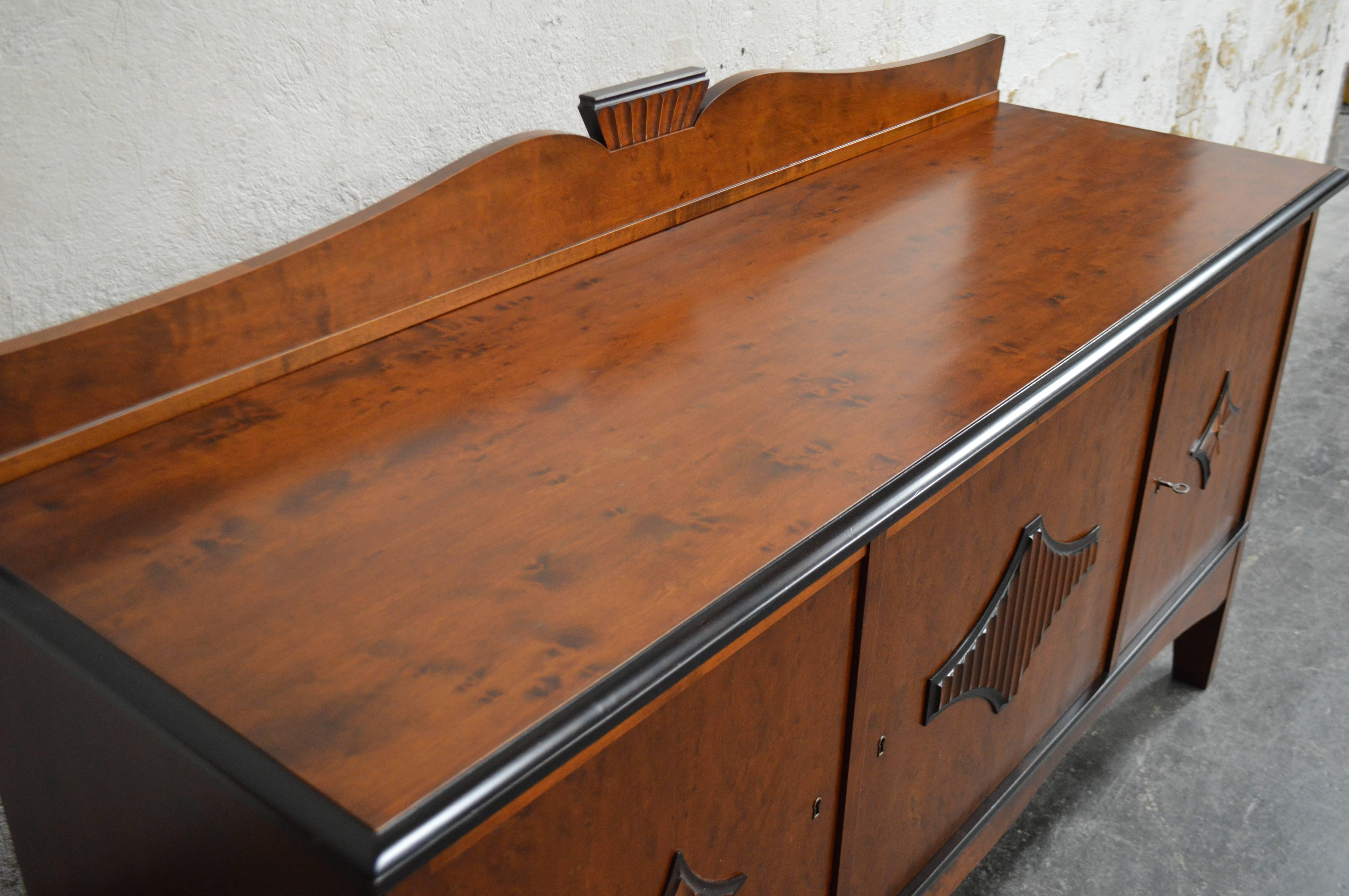 Early 20th Century Swedish Neoclassical Buffet Sideboard Server