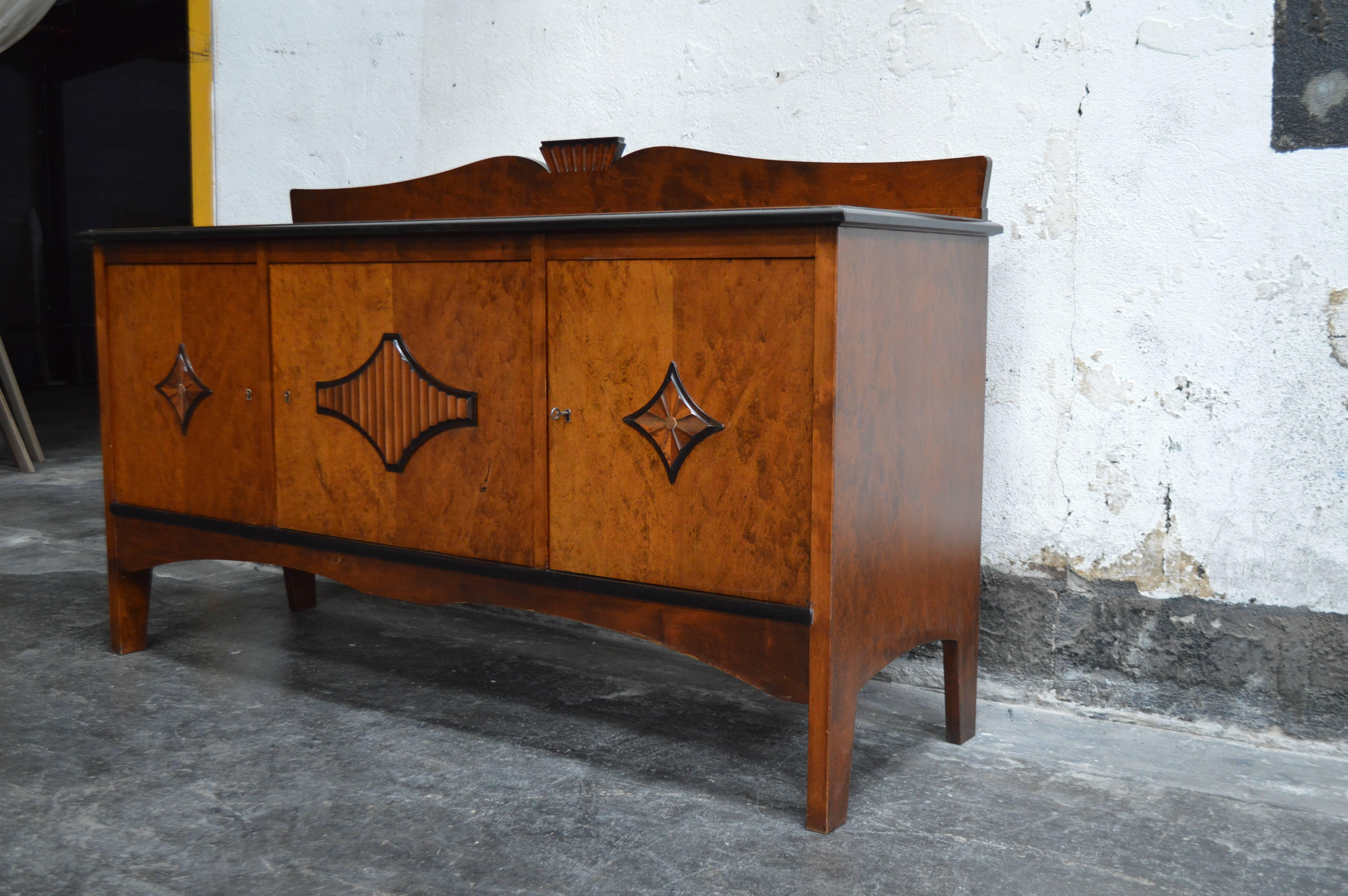 Swedish Neoclassical Buffet Sideboard Server 3