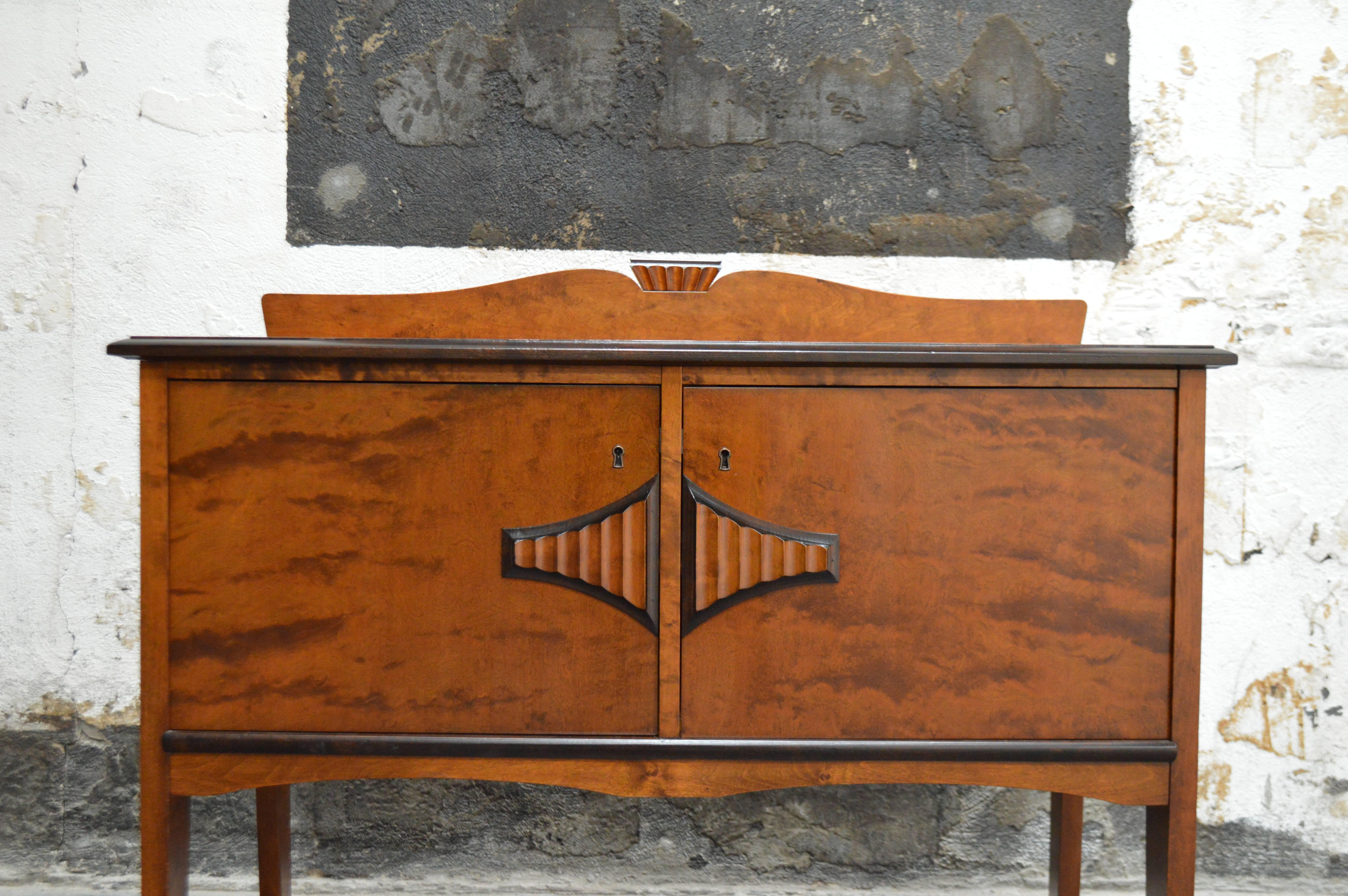 Early 20th Century Swedish Neoclassical Buffet Sideboard Server