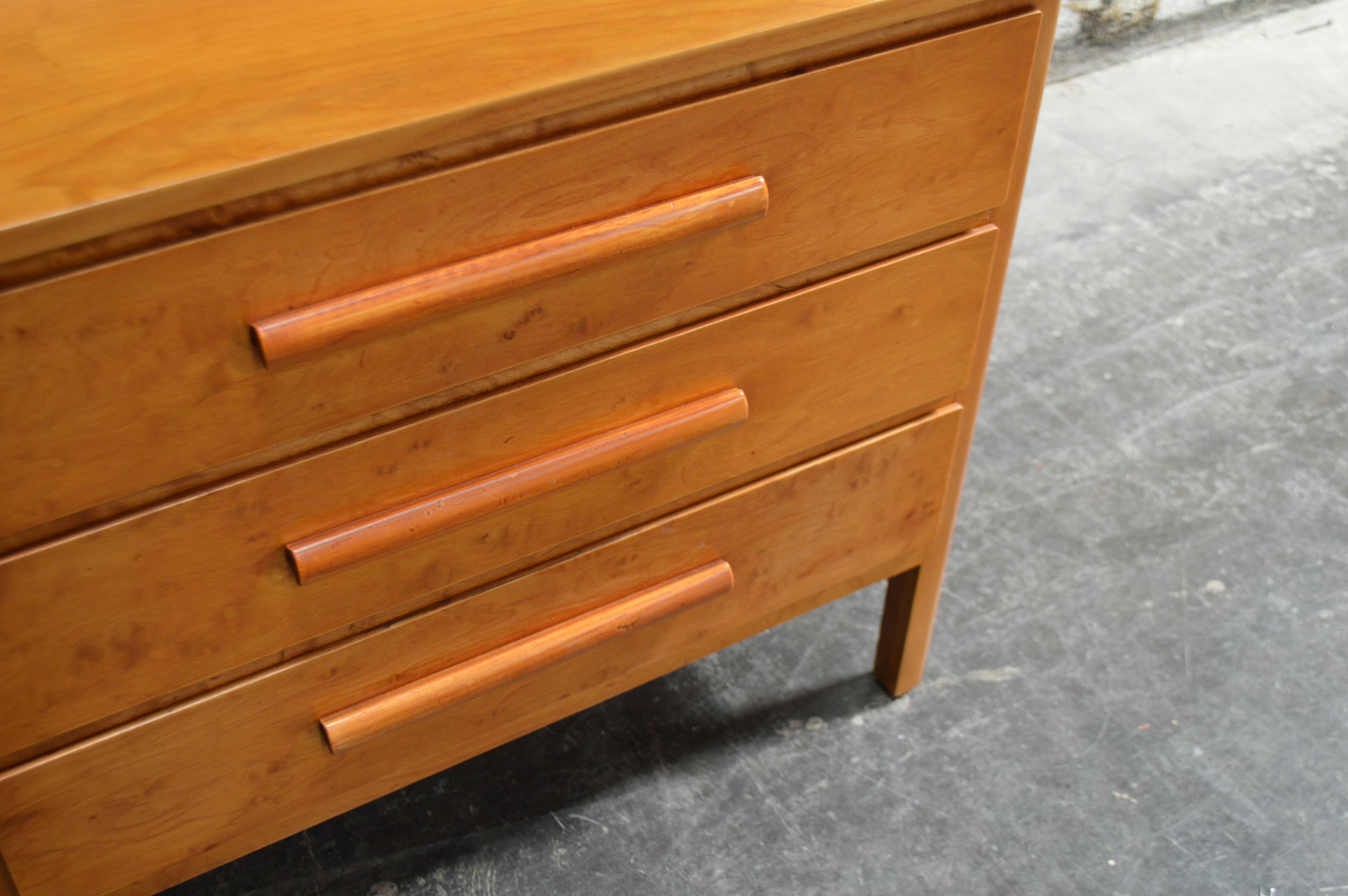 Swedish Art Deco Moderne Three-Drawer Chest or Commode 1