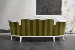 Antique Hollywood Regency Rococo Style Sofa