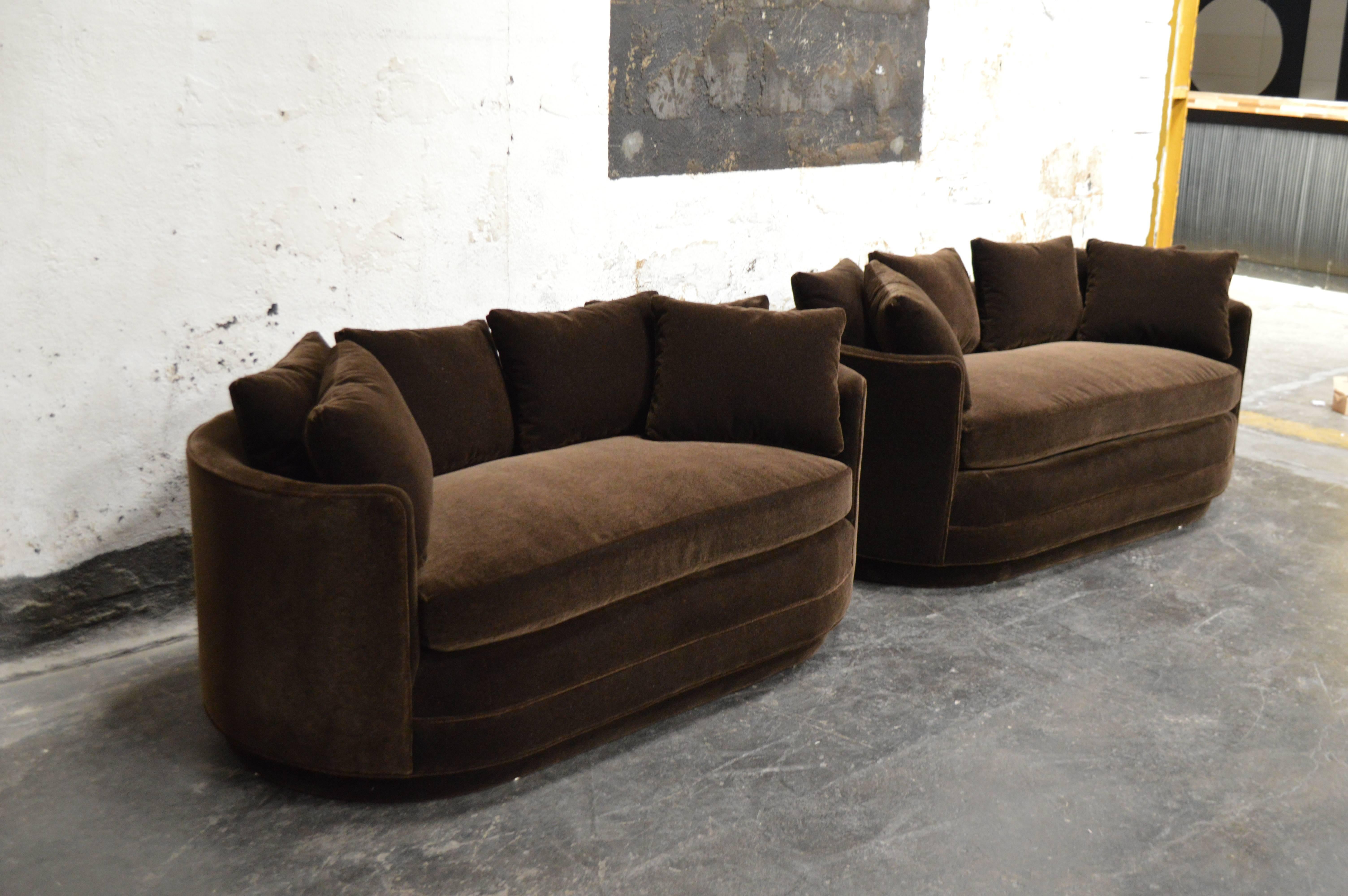 curved loveseats for sale