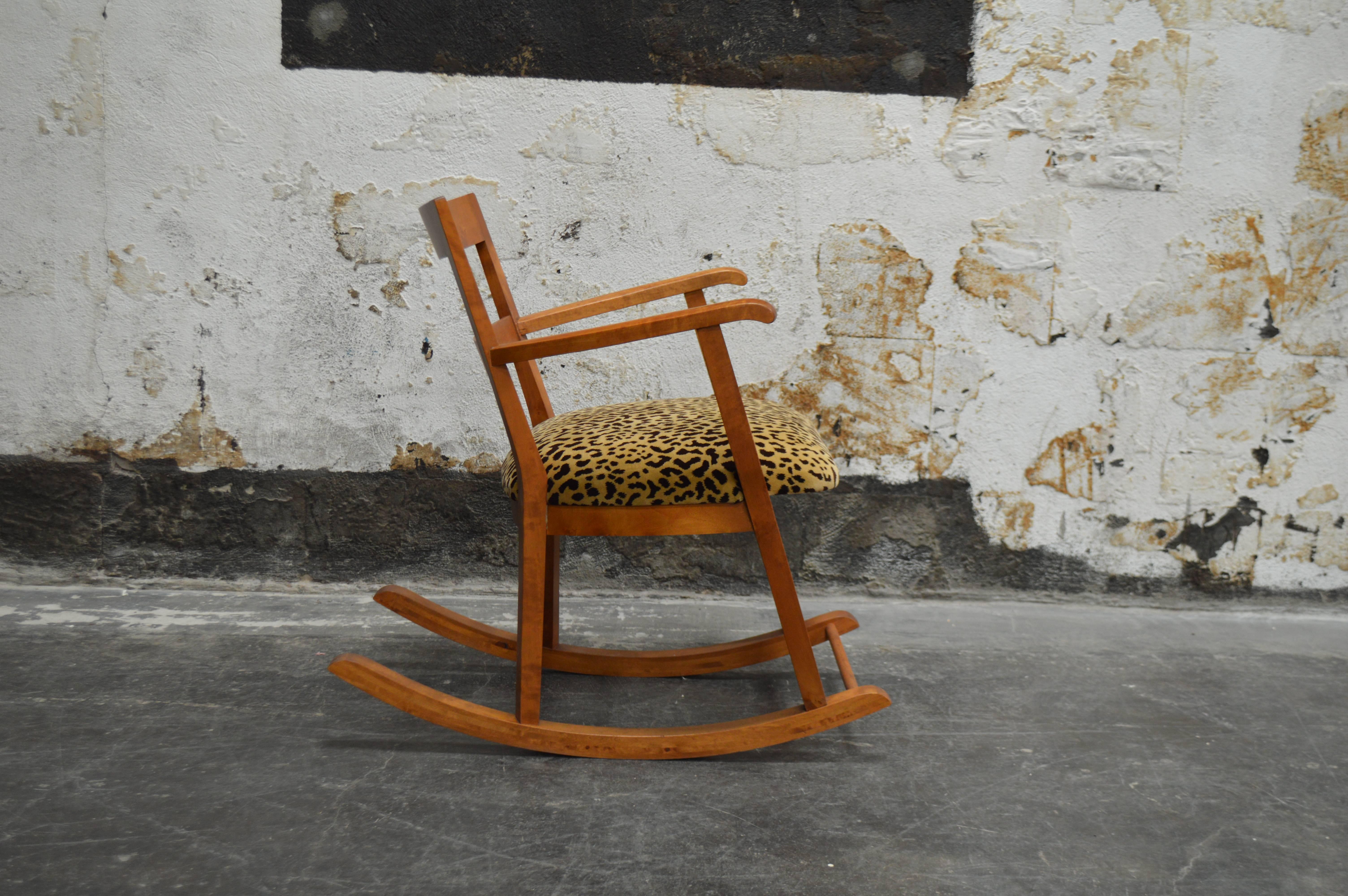 Art Deco Swedish Art Moderne Rocking Chair