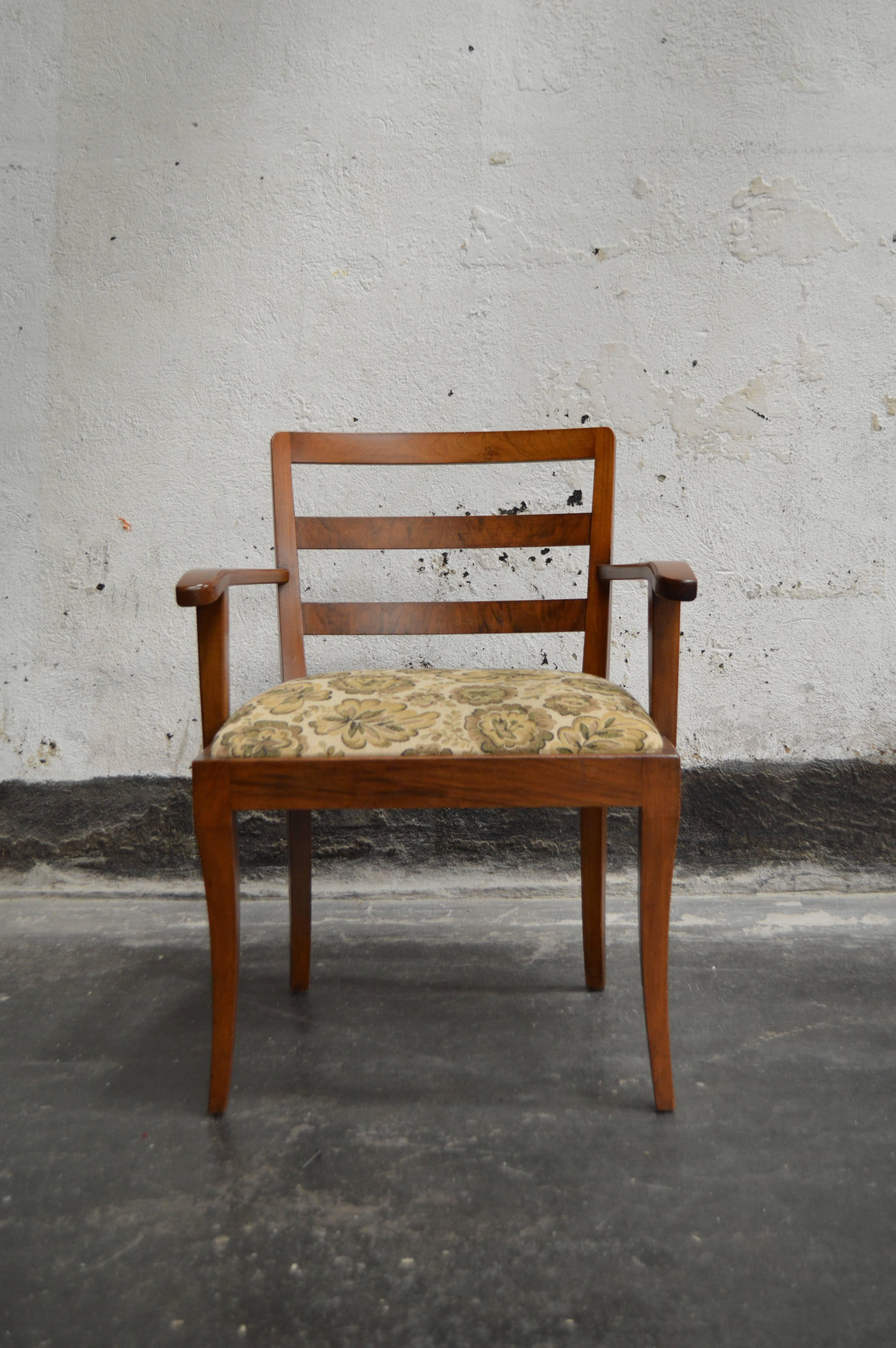 Swedish Art Moderne Side or Desk Accent Armchair For Sale 2