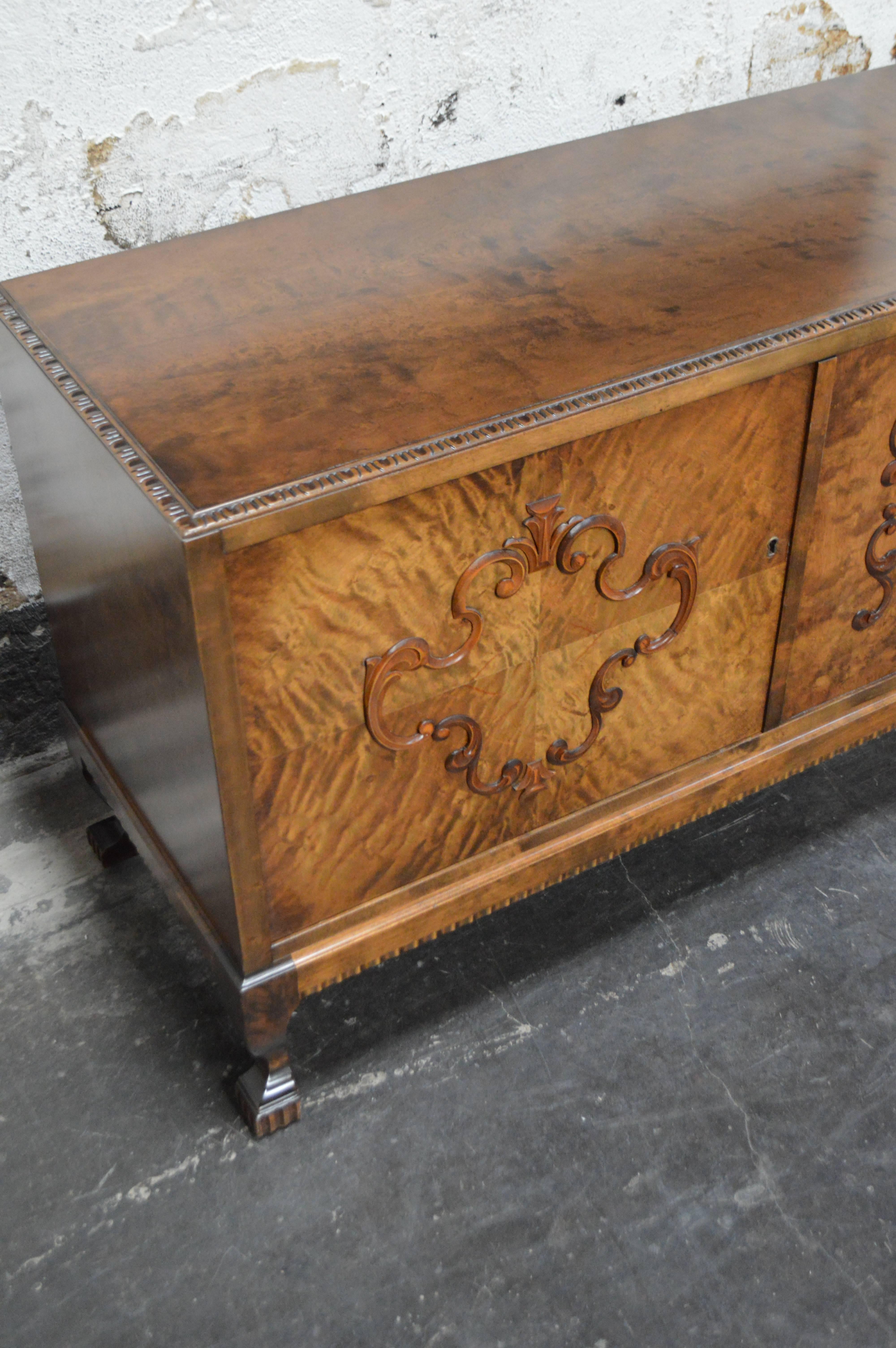 Other Swedish Neoclassical Revival Storage Credenza Cabinet