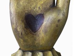 Heart in Hand Staff, circa 1900