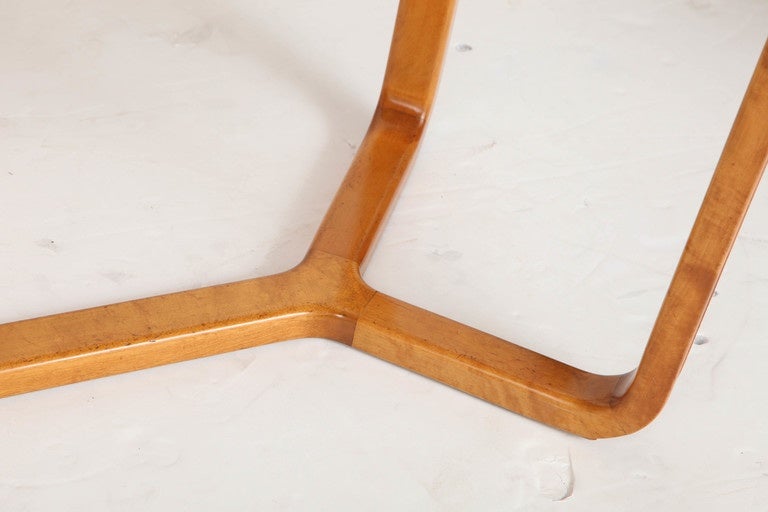 Wood Swedish SMF, Bodafors Table by Bertil Fridhagen