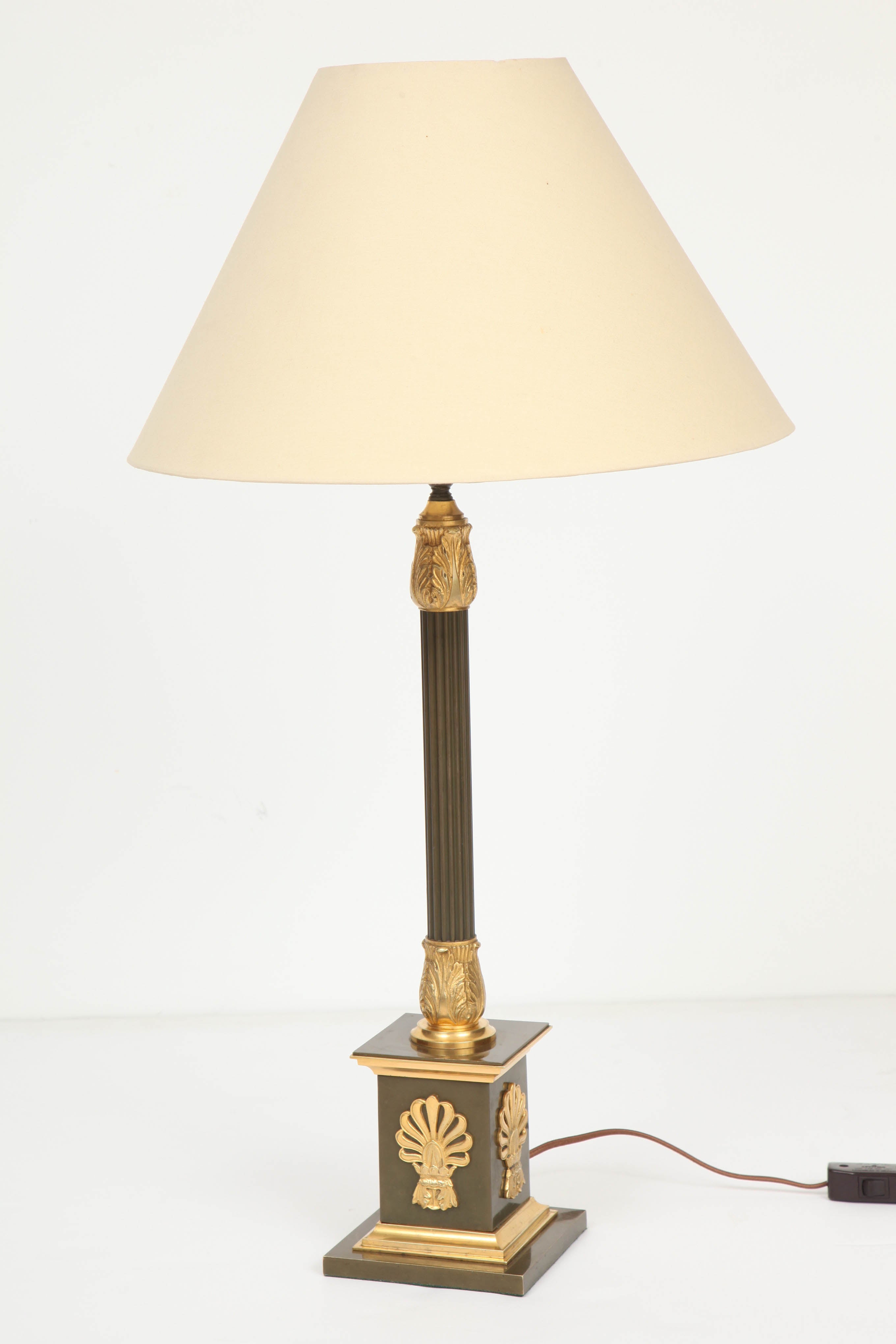 Second Empire Danish Empire Table Lamp