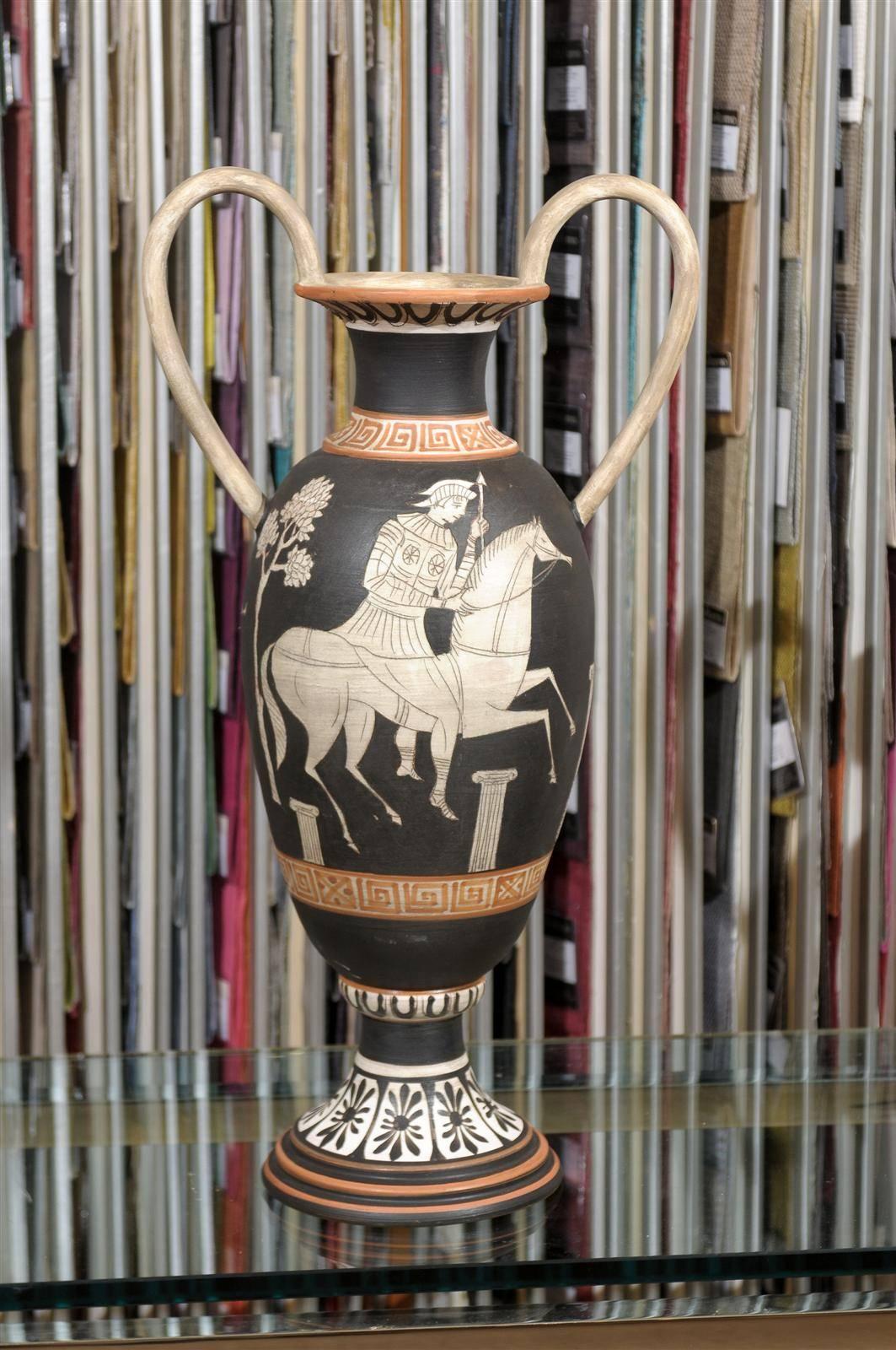 Greek urn.