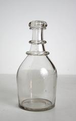 Clear Glass Bar Bottles, circa 1850