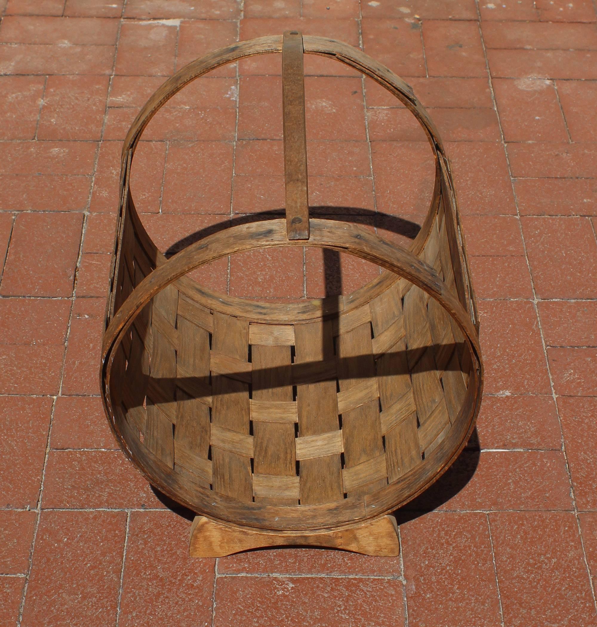 American Woven Firewood Holder/Carrier For Sale