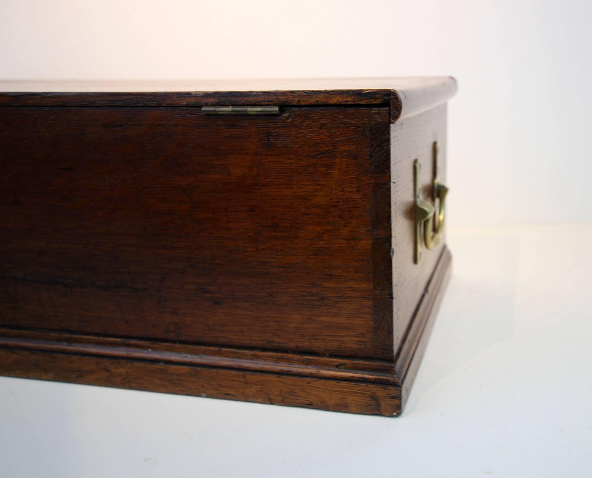 19th Century, American Oak Artist's Box 1