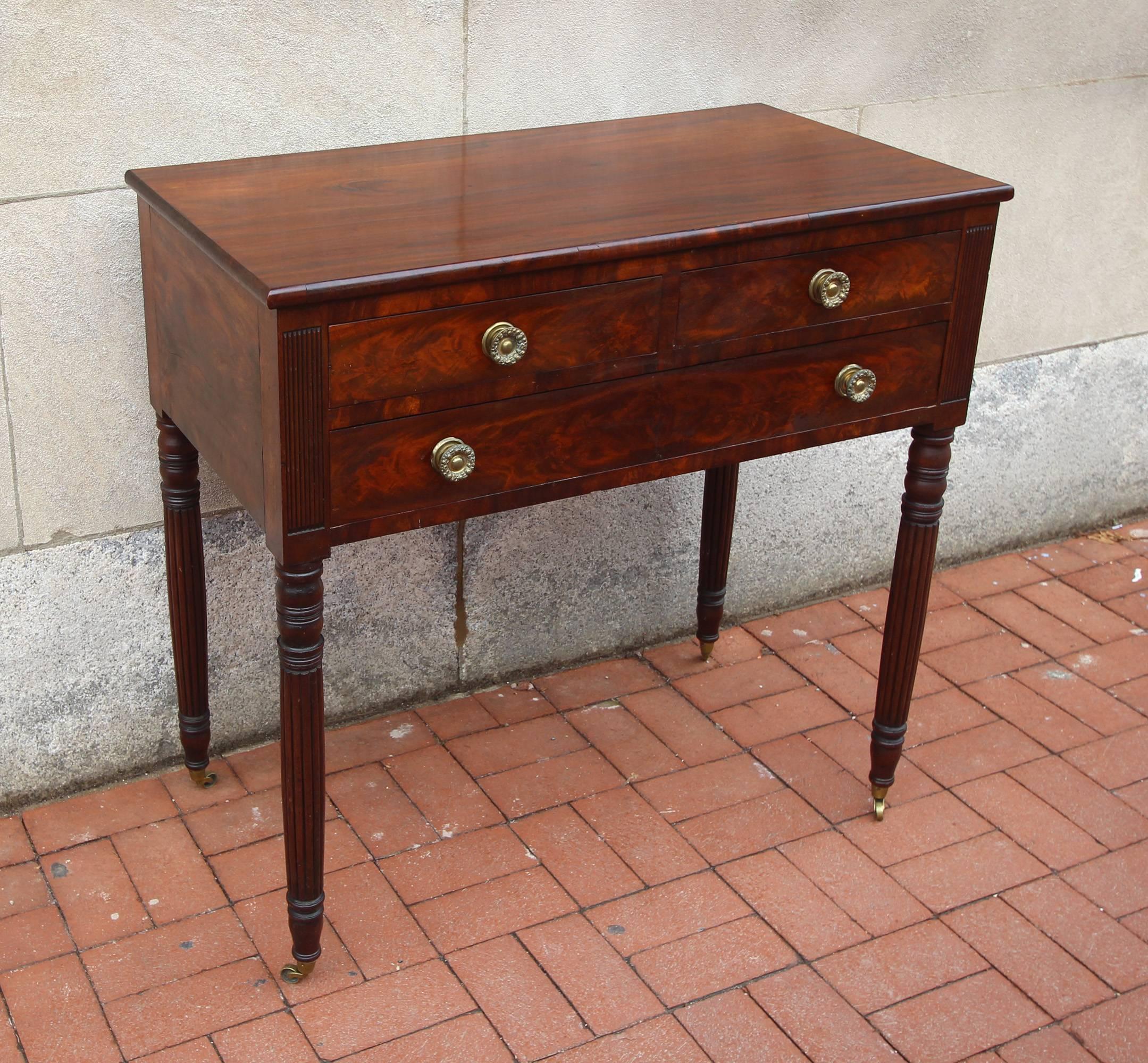 Federal Classic Mahogany Server, Pennsylvania, circa 1825